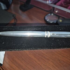 Rebellion Silver Metal Ballpoint Pen